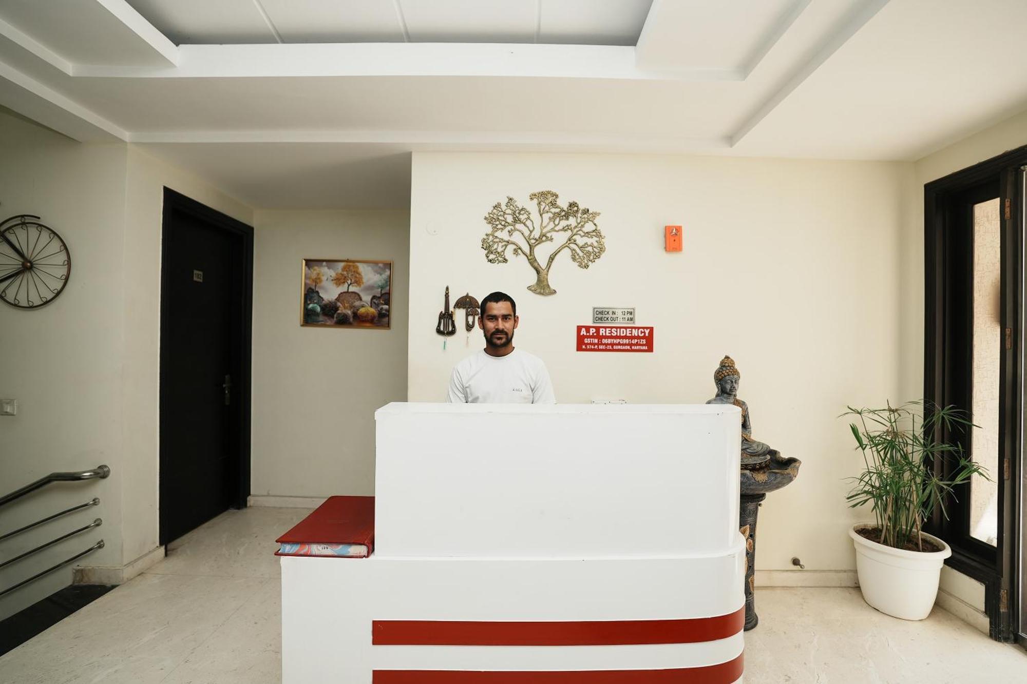 Hotel A.P Residency グルガウン エクステリア 写真